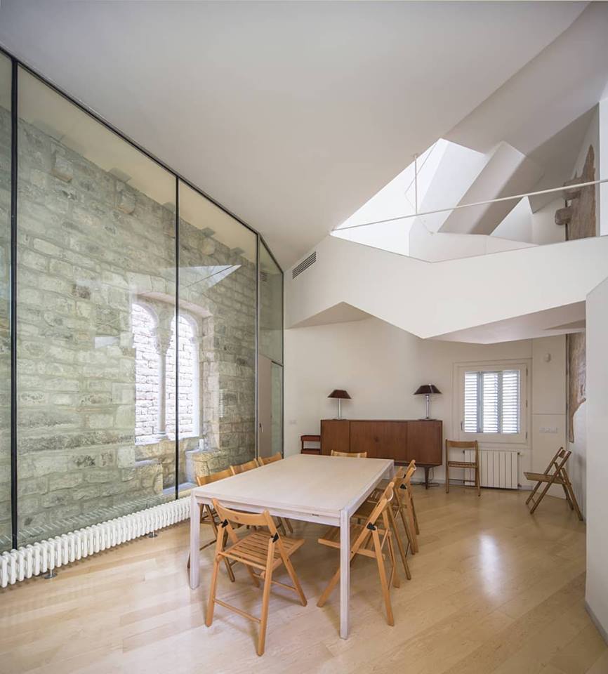 Interior, planta principal de Casa Adret